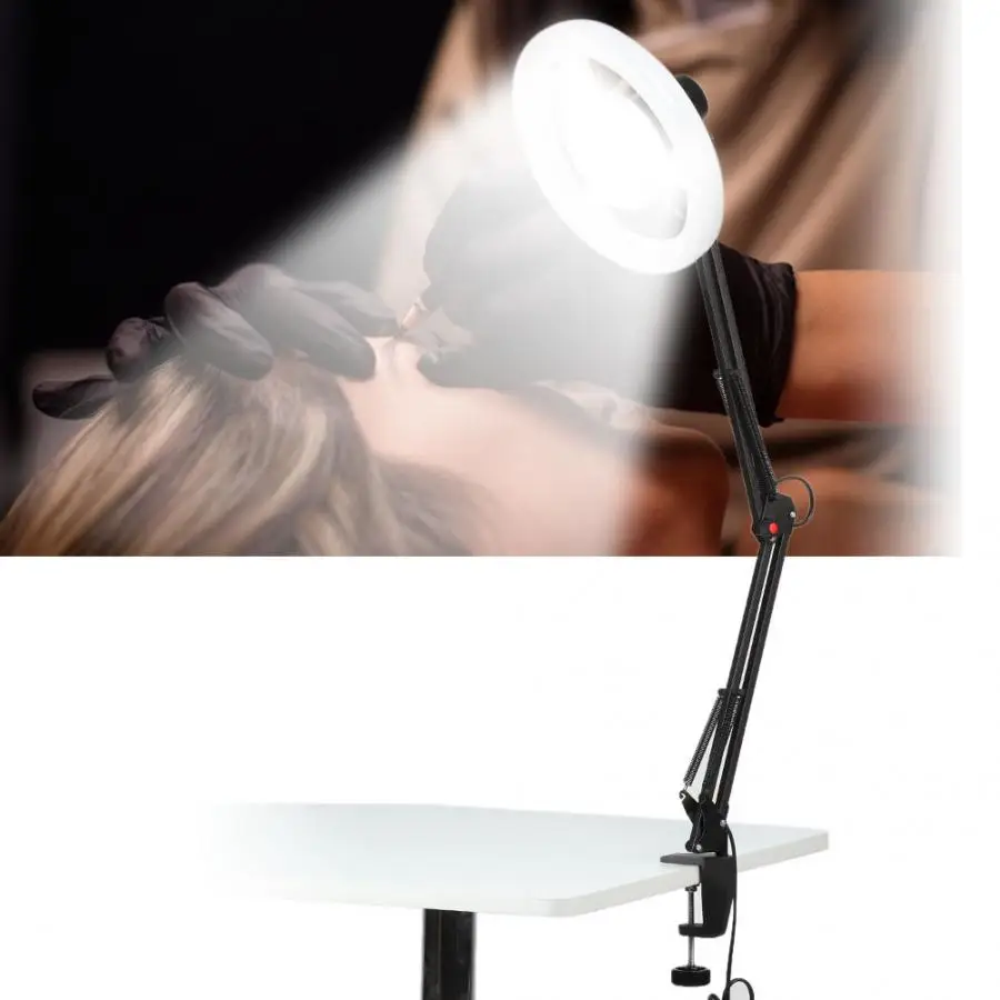 Светодиодный холодной светильник татуировки торшер Регулируемый нейл арта