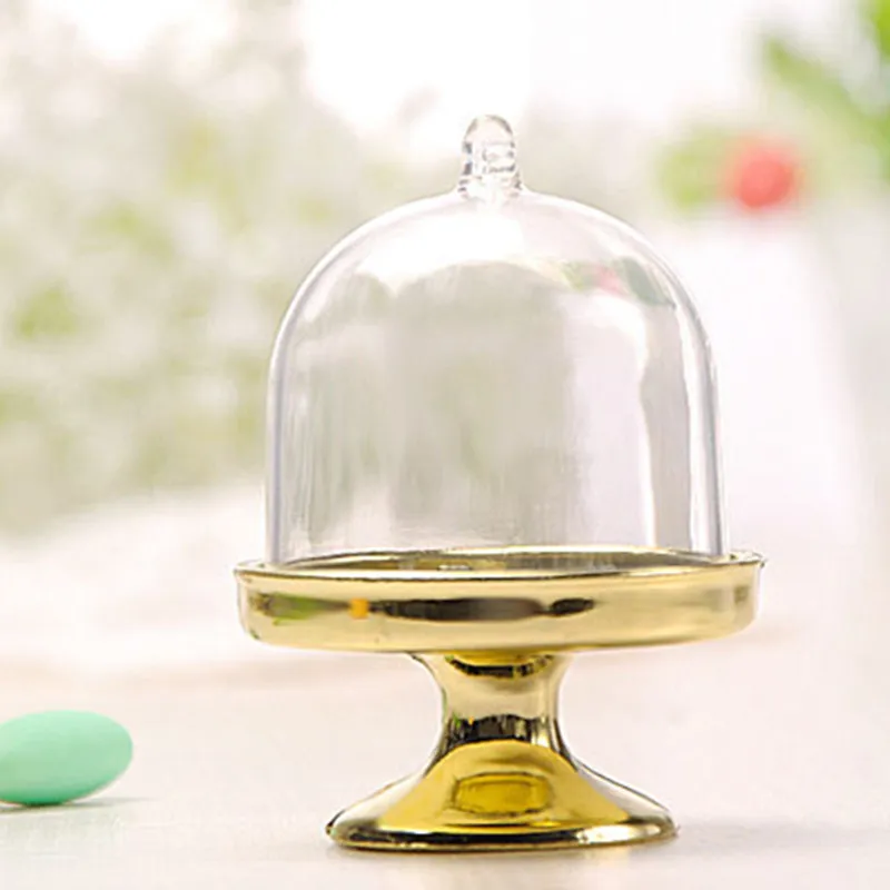 12 шт. прозрачные пластиковые подарочные коробки для конфет|Подарочные сумки и