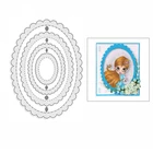 2021 новые гвоздичные сшитые овальные металлические Вырубные штампы для скрапбукинга декора и изготовления карточек тиснение без штампа