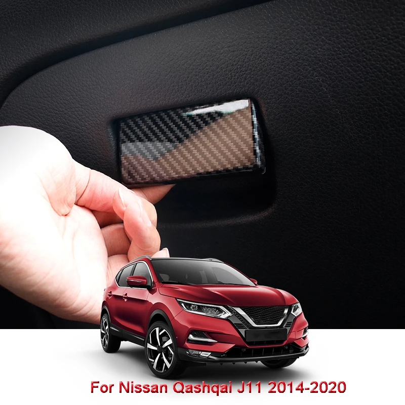 1 шт. ABS внутренние молдинги для Nissan Qashqai J11 2014 2020 автомобильный бардачок рамка