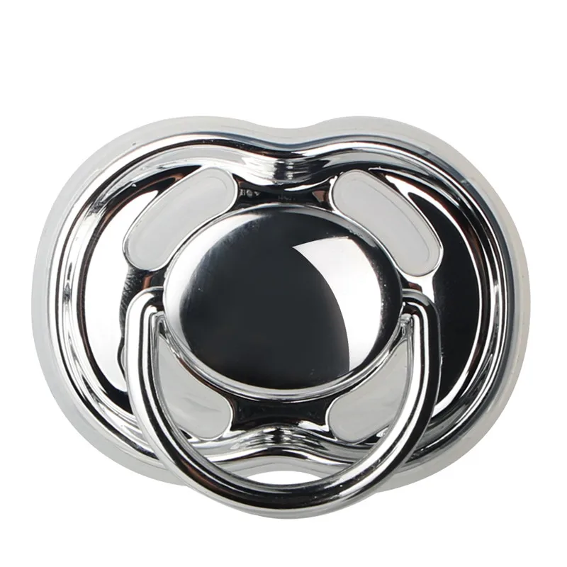 Украшенная Красивая Уникальная Золотая/Серебристая коробка для хранения соски и без БФА соответствует