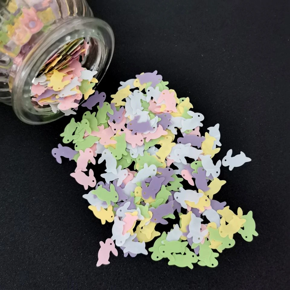 Счастливая Пасха конфетти яйцо кролик настольная лампа деревянный настольное