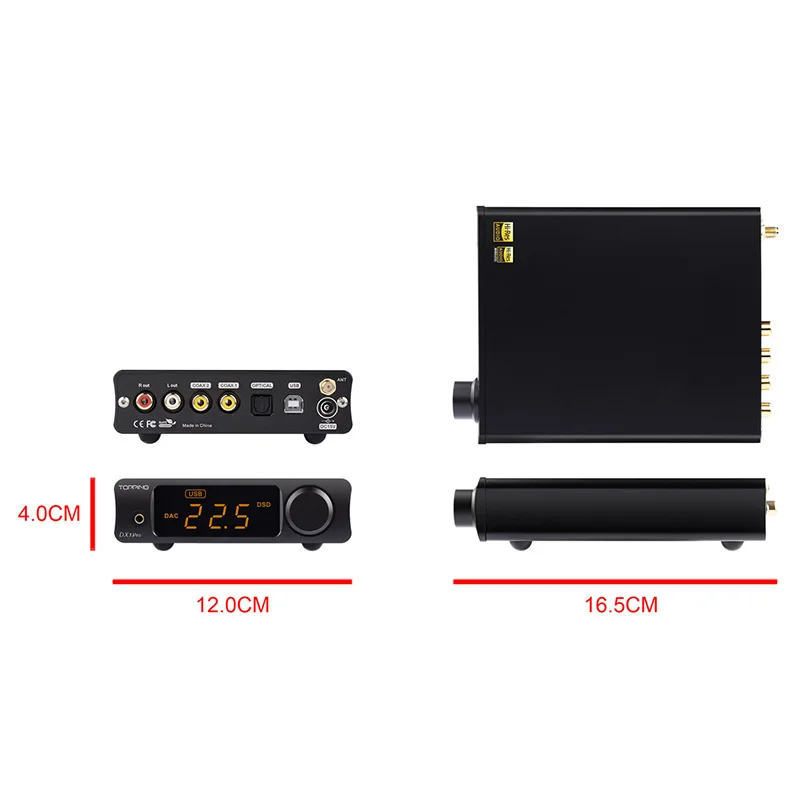 Усилитель для наушников TOPPING D30 Pro DAC LDAC Edition AK4493 TPA6120A2 Hifi USB Bluetooth DSD512 PRO