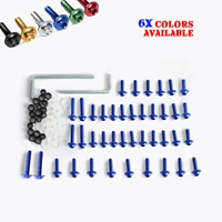 89pcs motorcycle fairing bolts fastener clips screw for yamaha yzf r6 2003 2007 2004 2005 2006 yzf r6s 2006 2008
