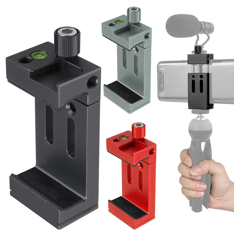 Держатель для телефона BGNing камеры Gopro микрофон со вспышкой спиртовой уровень