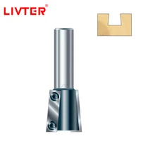 livter cnc reversible stair router cutter solid carbide face milling cutter bits c28mm 95degree