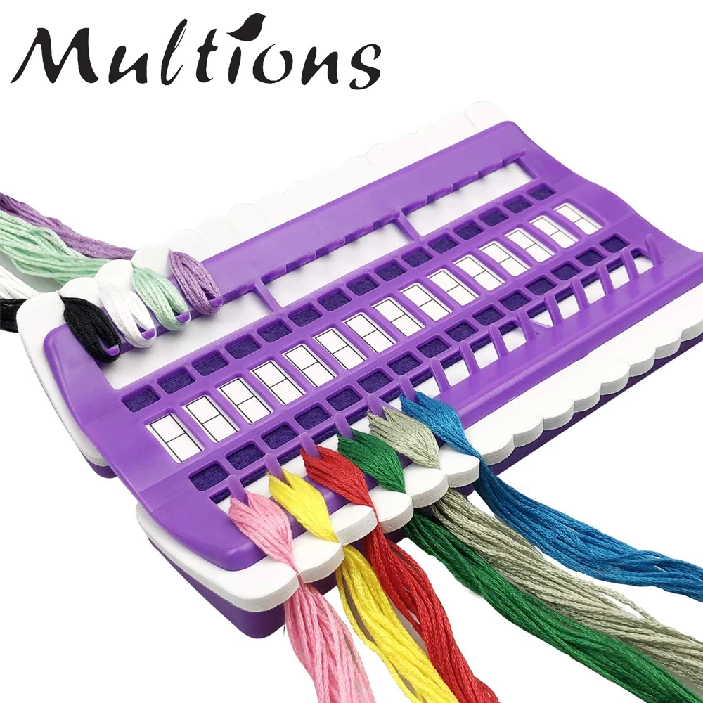 30 позиций Органайзер для вышивки нитью пластиковые пенопластовые органайзеры