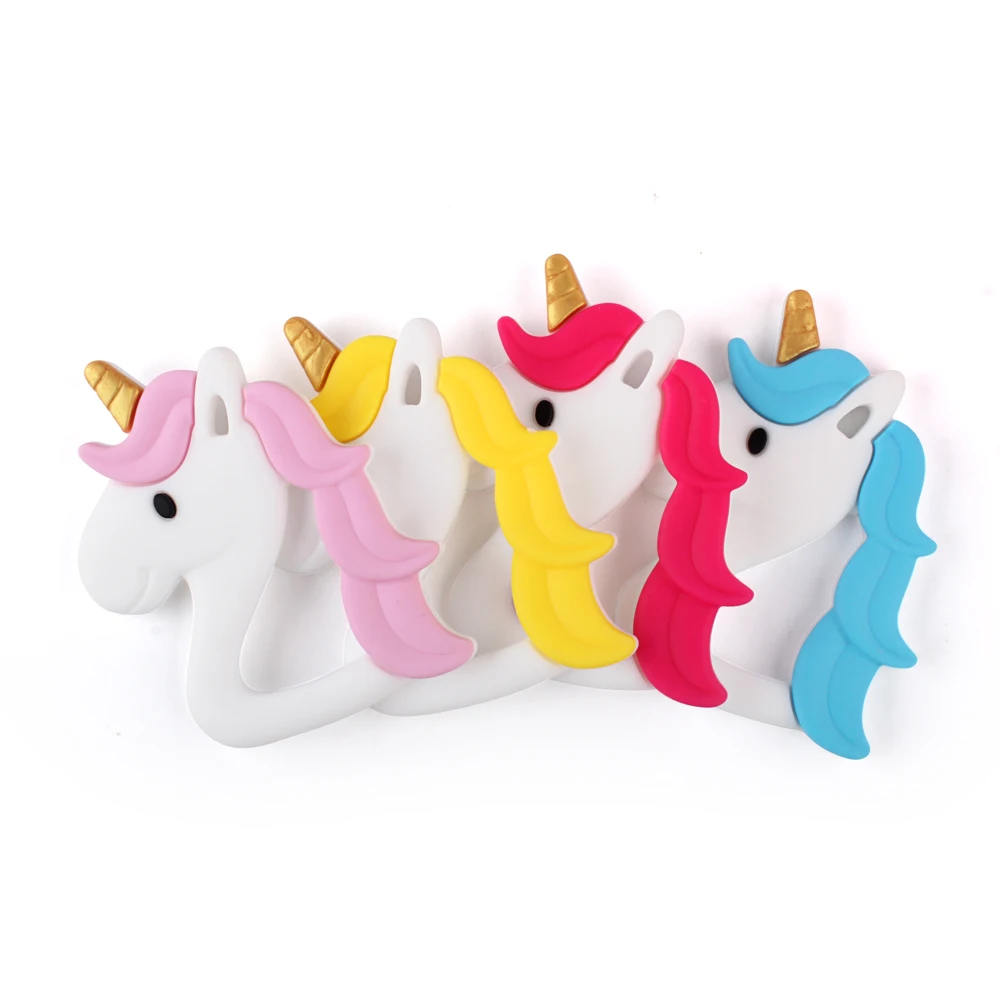 Keep & расти 1 шт. милый Единорог Детские Силиконовые ложки для животных
