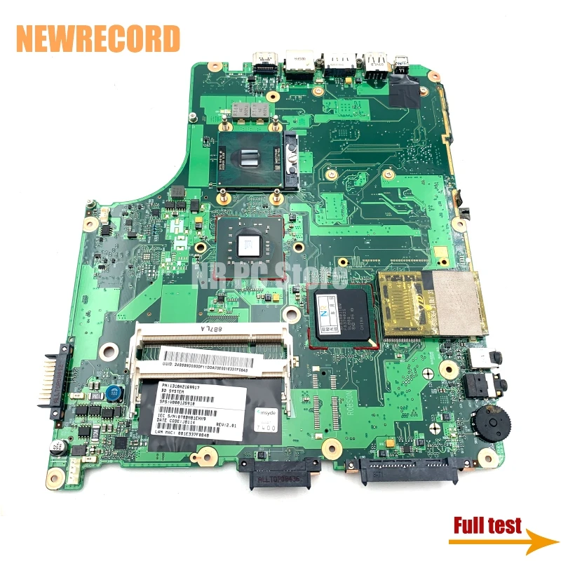 Материнская плата для ноутбука TOSHIBA Salellite A300 A305 V000125910 6050A2169901 GM45 DDR2 | Материнские