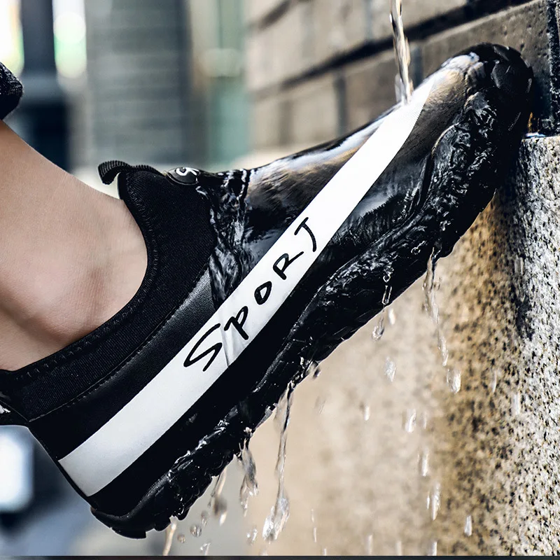 

Rainshoes Men's Large-Size Car Washing Shoes Big Feet Waterproof Shoes Garden Shoes Small Shoes Kitchen Shoes Size 39-48