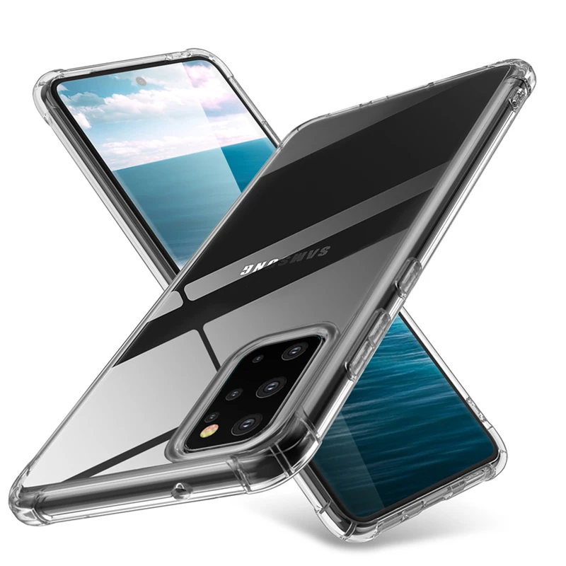 

UGI For Galaxy S21 Plus Ultra Transparent TPU Original Phone case Thin Soft protection Shockproof For Samsung Galaxy S21 Plus