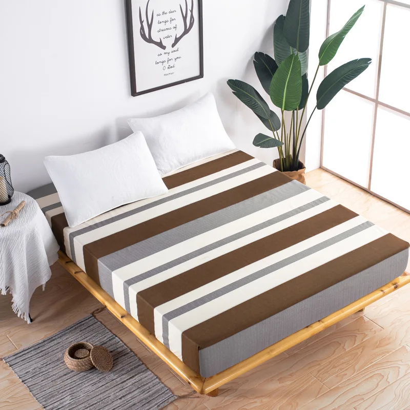 15 вариантов наматрасник с принтом водонепроницаемый защитный матрас простыня