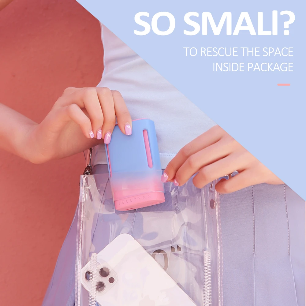 Мини вентилятор на шею портативный беслопастной USB перезаряжаемый бесшумный