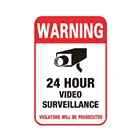 Водонепроницаемая видеокамера видеонаблюдения из ПВХ, 15 шт., наклейка ведется наблюдение знаков, Предупреждение ющая наклейка, сигнализация 2021, M5M6