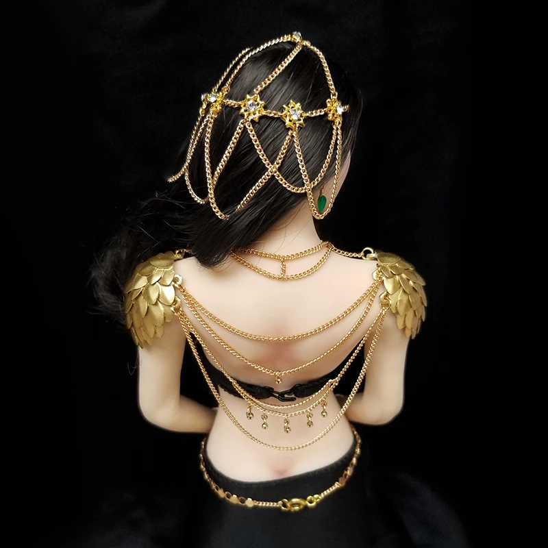 1/6 princess head Sexy metal Clothes For 12&quot Female hot toys Body | Игрушки и хобби