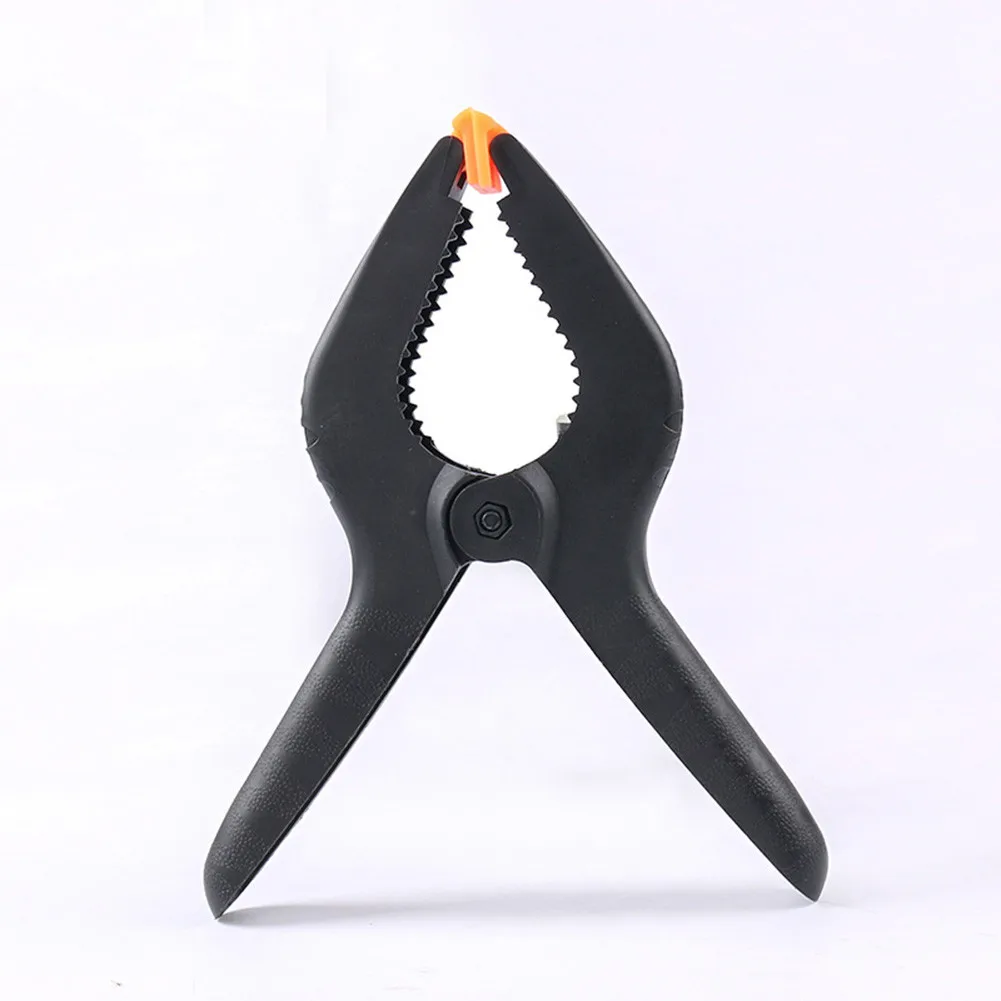 

10pcs Set Of 4inch Plastic Spring Clamps Craft Woodworking Grip Cramps DIY Tools Comfortable Handling