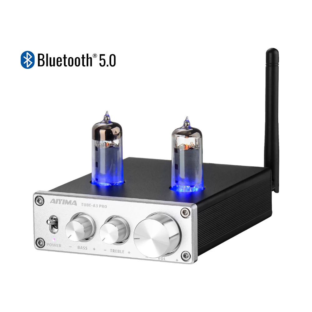 AIYIMA 6K4 вакуумная лампа с Bluetooth 5 0 предусилитель регулировкой тона высоких басов