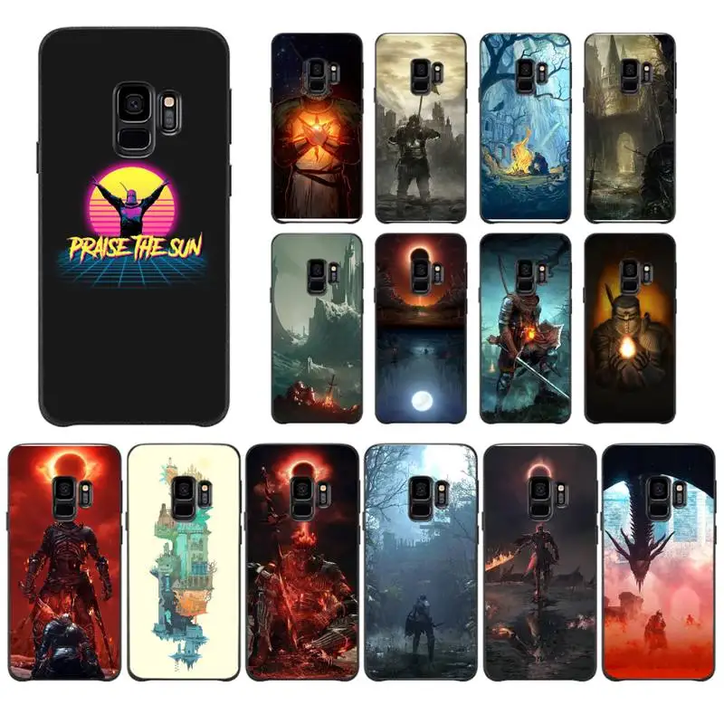 

TOPLBPCS Praise the Sun Dark Souls Phone Case For Samsung Galaxy J7 PRIME J2Pro2018 J4 Plus J5 PRIME J6 J7 Duo Neo J737 J8