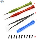 Крестообразные винты YuXi для консоли Nintendo Switch NS Joy-Con, Набор отверток и инструменты для ремонта контроллера JoyCon