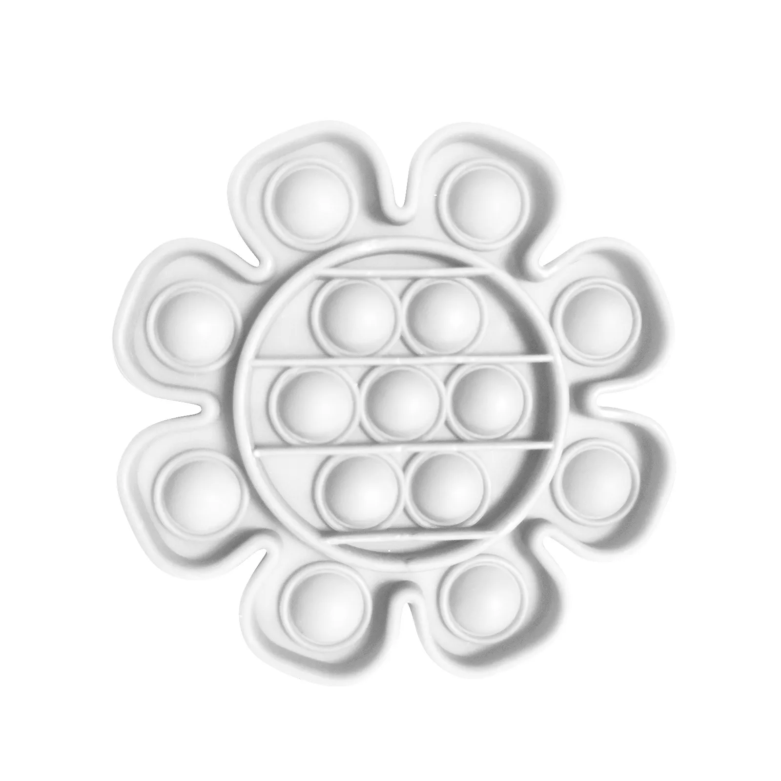 

New Push Flower Bubble Fidget Sensory Toy Autism Special Needs Stress Reliever Unisex Adults&Kids Decompression Toy F Fast Ship