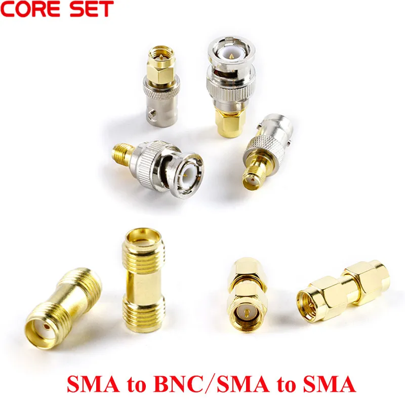 Разъем SMA/BNC 1 шт. разъем SMA/BNC-JJ SMA/BNC-KJ SMA/BNC-JK SMA/BNC-KK RF | Строительство и ремонт
