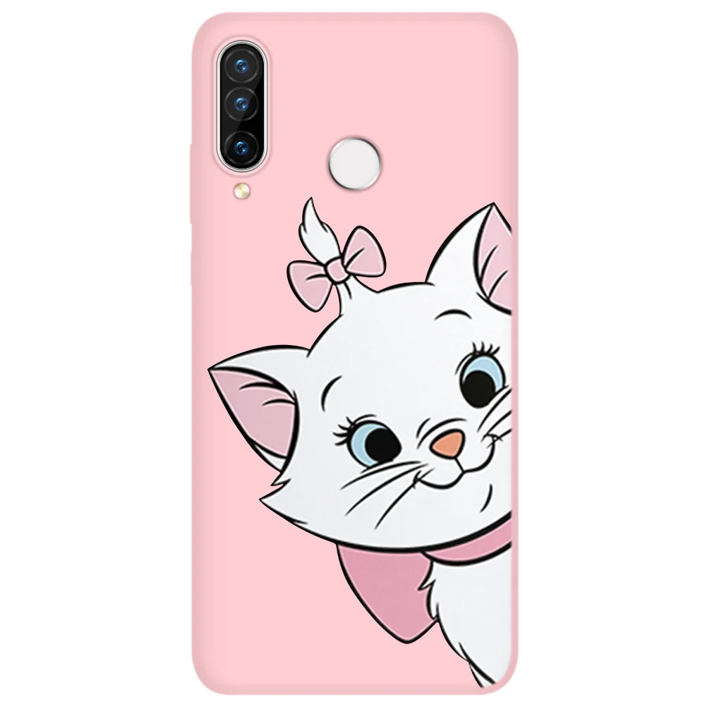 Милый чехол для huawei Y6 Y9 Y7 Prime P Smart Коврики 20 10 30 P30 P9 P10 P20 Pro Lite чехол матовый мягкий чехол из силикона и ТПУ чехол Coque - Цвет: fendimao