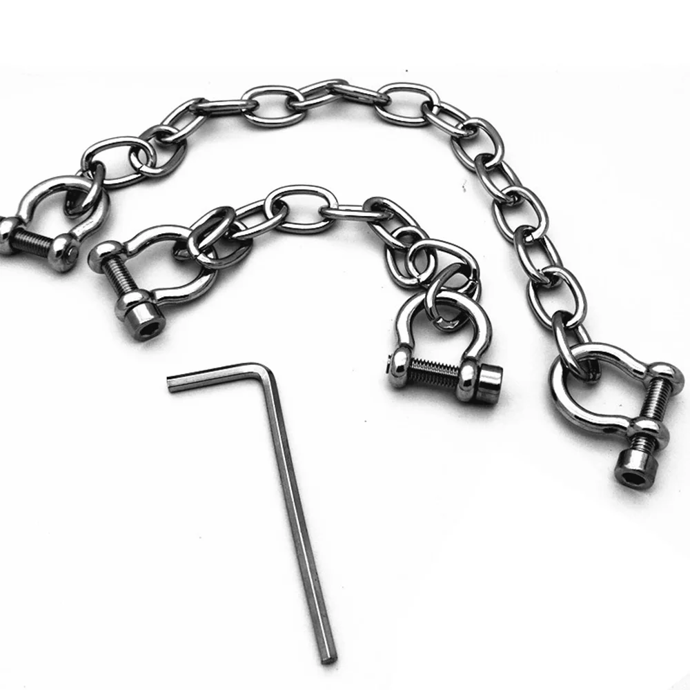 Эротические игрушки из нержавеющей стали для пар эротические подчиненные цепи