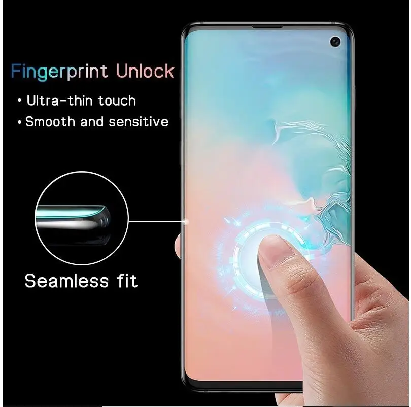 Гидрогелевая пленка протектор экрана для samsung Galaxy s10 s10e s8 s9 plus note 8 9 a70 a50 s7edge