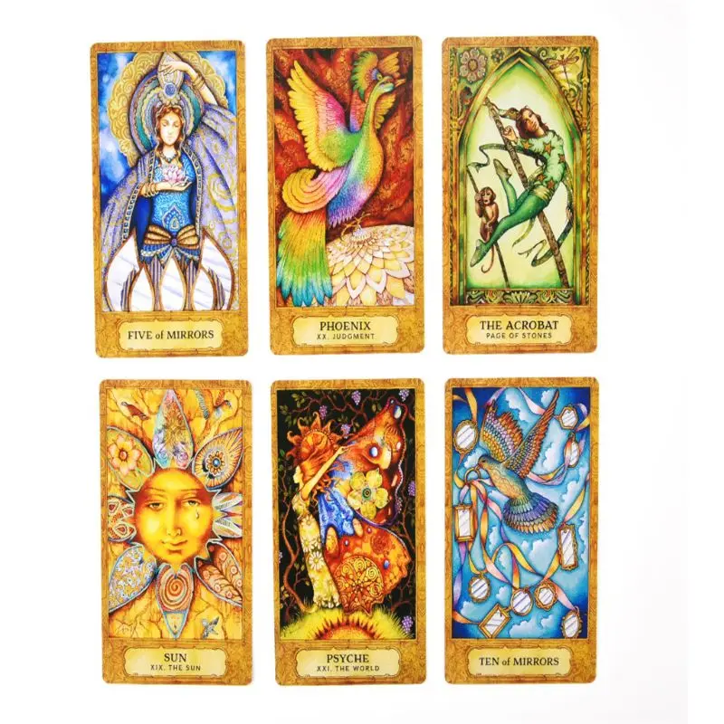 

H053 78 Cards Deck Chrysalis Tarot Full English Oracle Family Party Board Games Toy