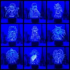 Светодиодные фигурки в стиле аниме данганронпа, ночники Ibuki Mioda RGB, крутой подарок для друга, настольное украшение для спальни