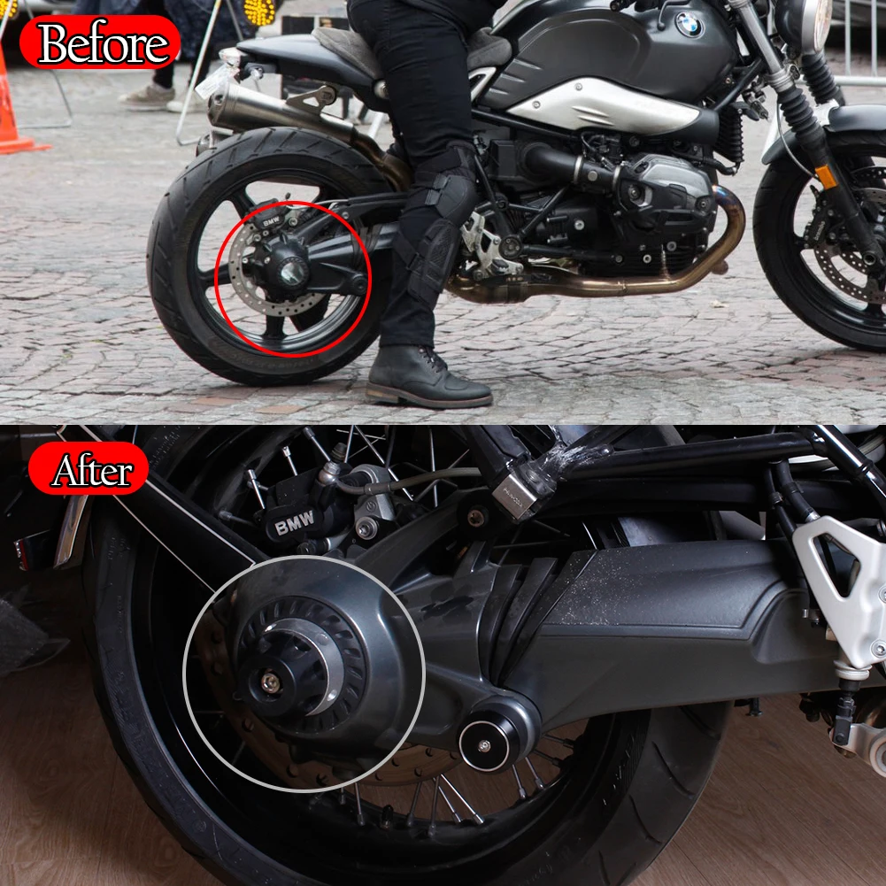 Мотоциклетная R1250GS задняя вилка осевые Ползунки крышка крэш колодка защита для BMW