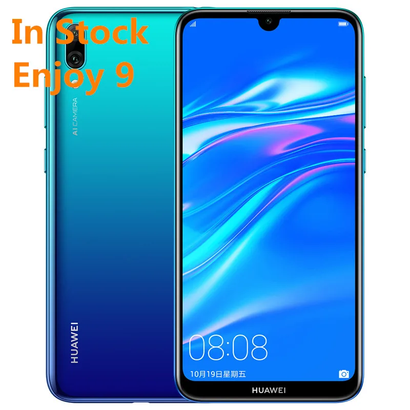 Новый оригинальный смартфон Huawei Enjoy 9 Y7 Pro 2019 6 26 дюйма Восьмиядерный Snapdragon 450 Android 8 1
