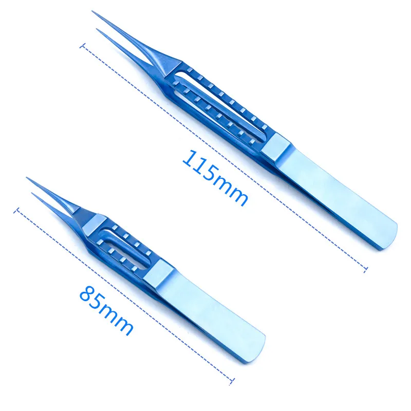 

85mm/115mm Straight Tying Forcep with 4.5mm tying platform Ophthalmic microsurgery instrument 1PCS