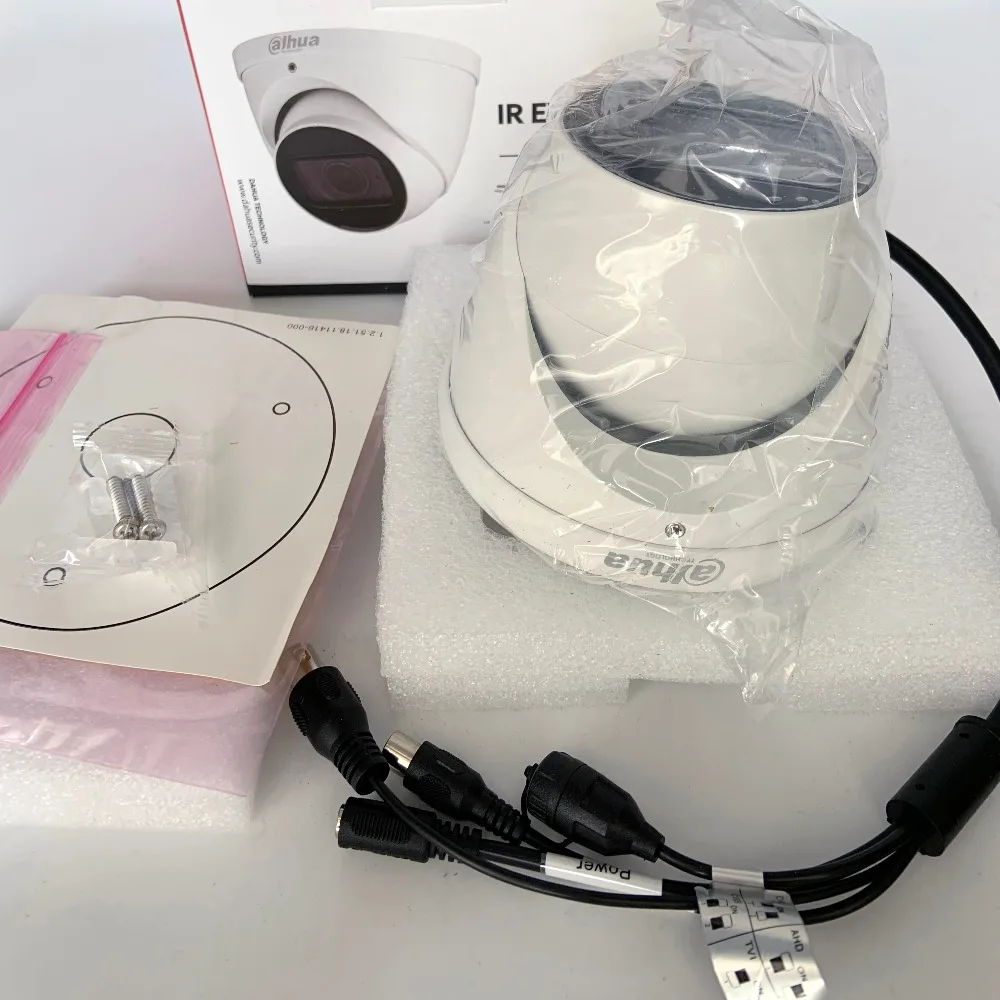 Сетевой видеорегистратор Dahua HAC-HDW2802T-Z-A 8MP CCTV Камера 4K звездного неба, HDCVI IR глазок камера 3,7-11 мм фиксированные линзы