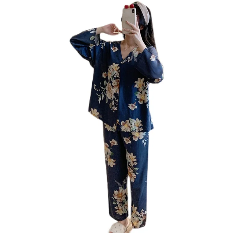 2021 Новый Искусственный Хлопок Домашняя одежда для женщин Сезон весна-лето жира