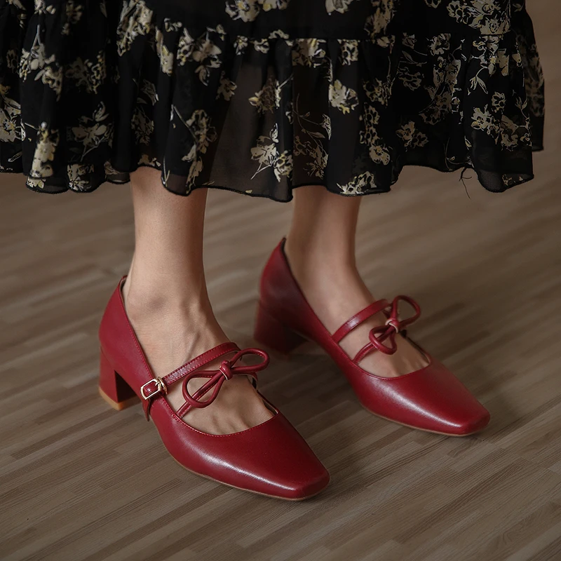 Женские туфли лодочки из натуральной кожи повседневные рабочие на мягкой