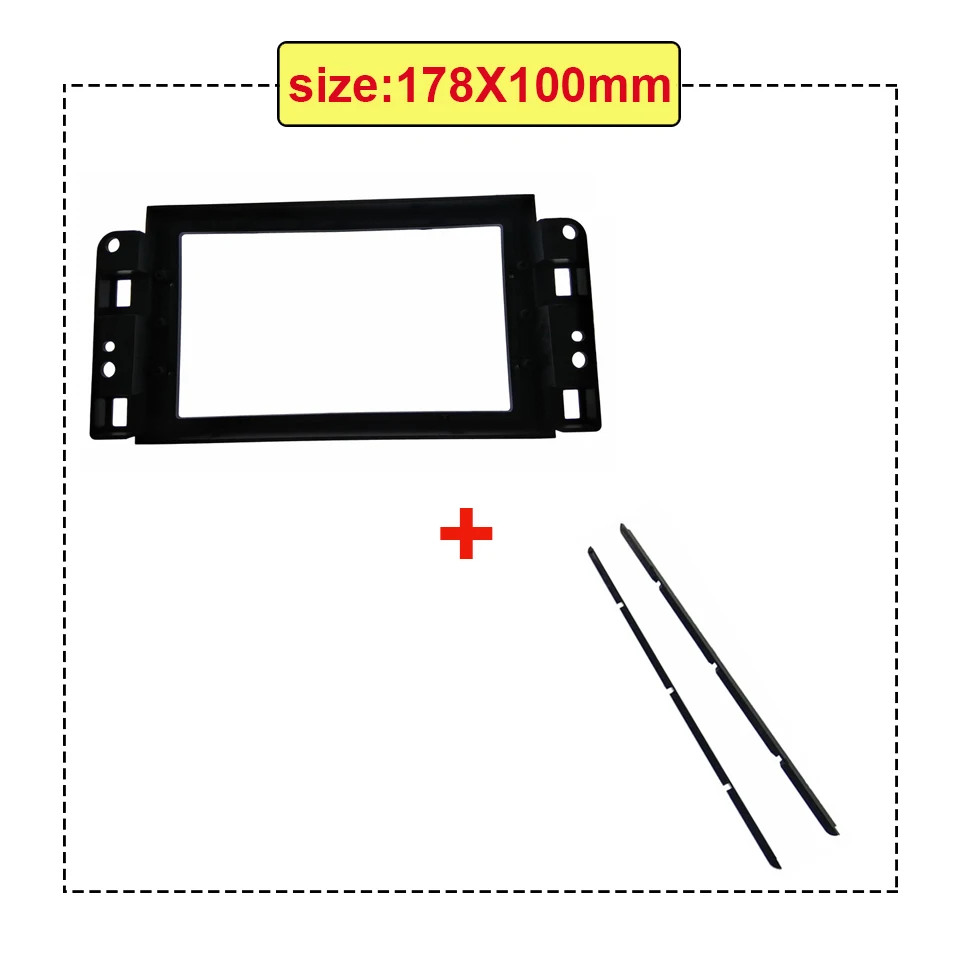 2 Din Автомобильная панель подходит для Chevrolet Captiva Lova Gentra AVEO Автомагнитола DVD стерео панель приборная панель установка комплекты рамка