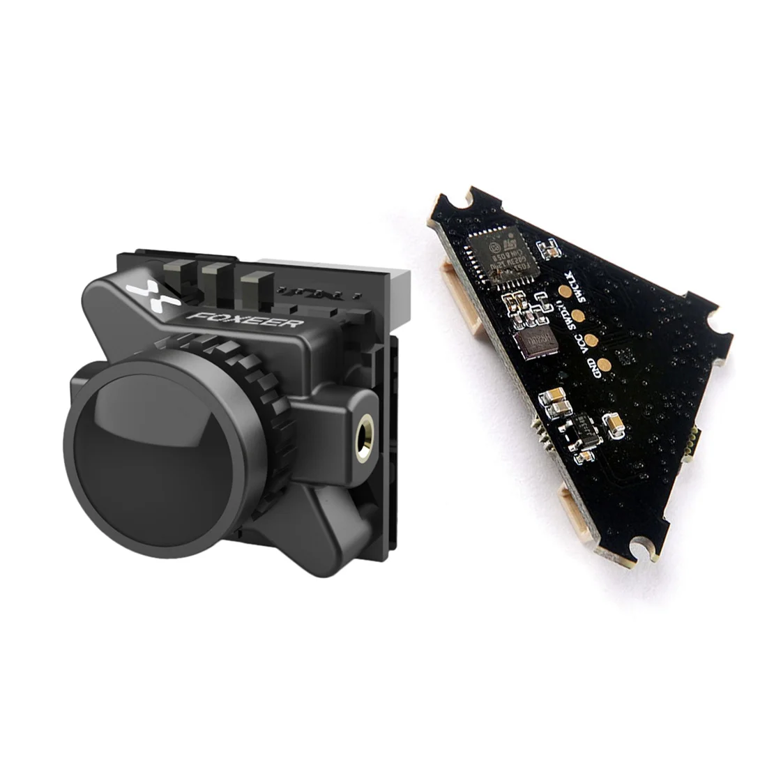 Foxeer Razer Micro 1 8 мм M8 1200TVL FPV камера с bwhoopкvtx 5 8g 40ch VTX для DIY RC гоночный Дрон