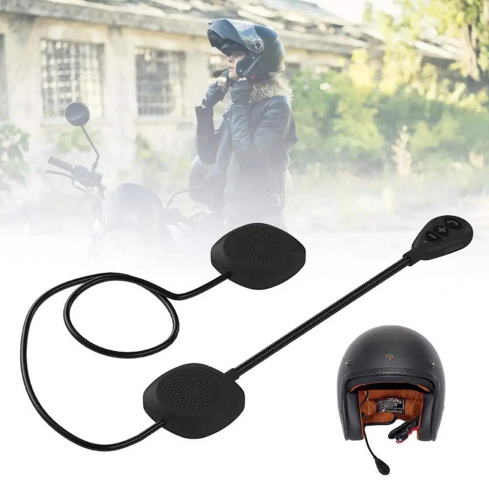 

80% HOT SALES！！！MH05 Motorcycle Bluetooth 5.0 Rechargeable Helmet Headset Handsfree Headphone
