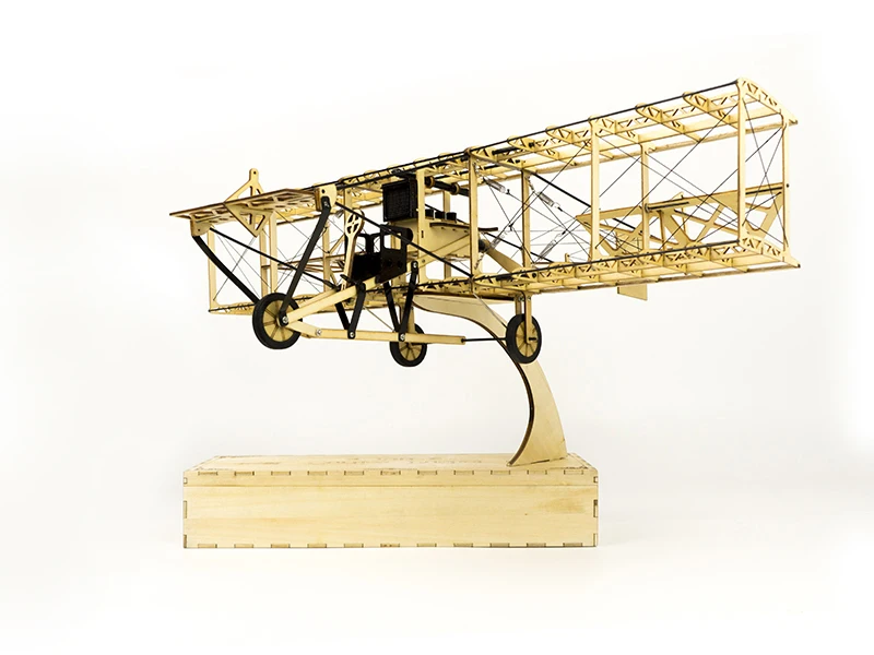 Статическая модель, модели самолетов, Curtiss толкатель статическая шкала дисплей копия, набор из пробкового дерева, Balsawood самолет