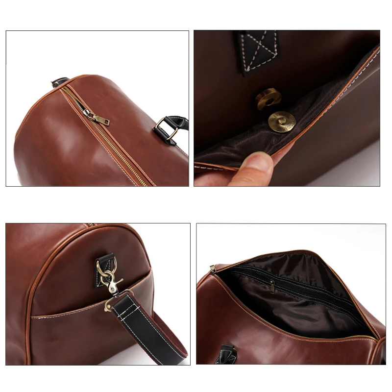 Водонепроницаемая сумка из искусственной кожи для тренажерного зала фитнеса