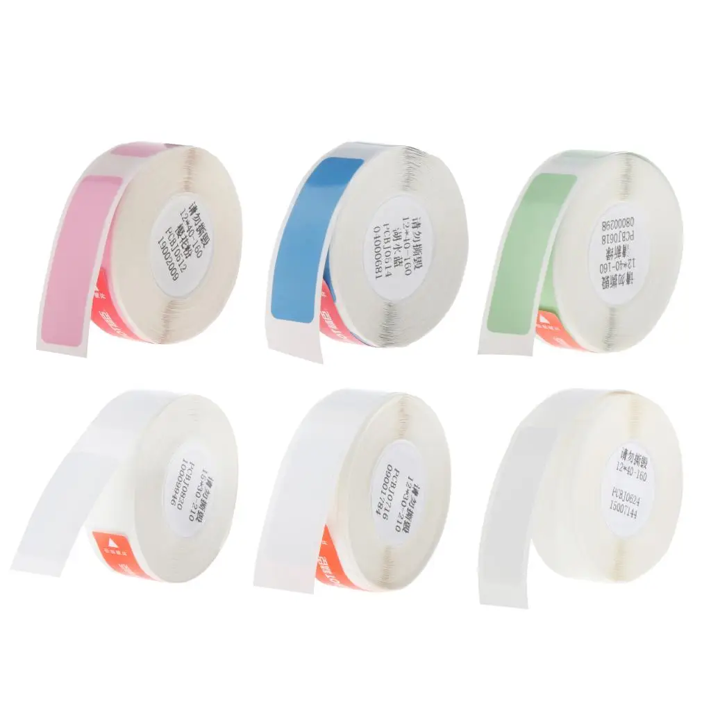 

Thermal Printer Waterproof Anti-Oil Pure Color Address Sticker Label Roll