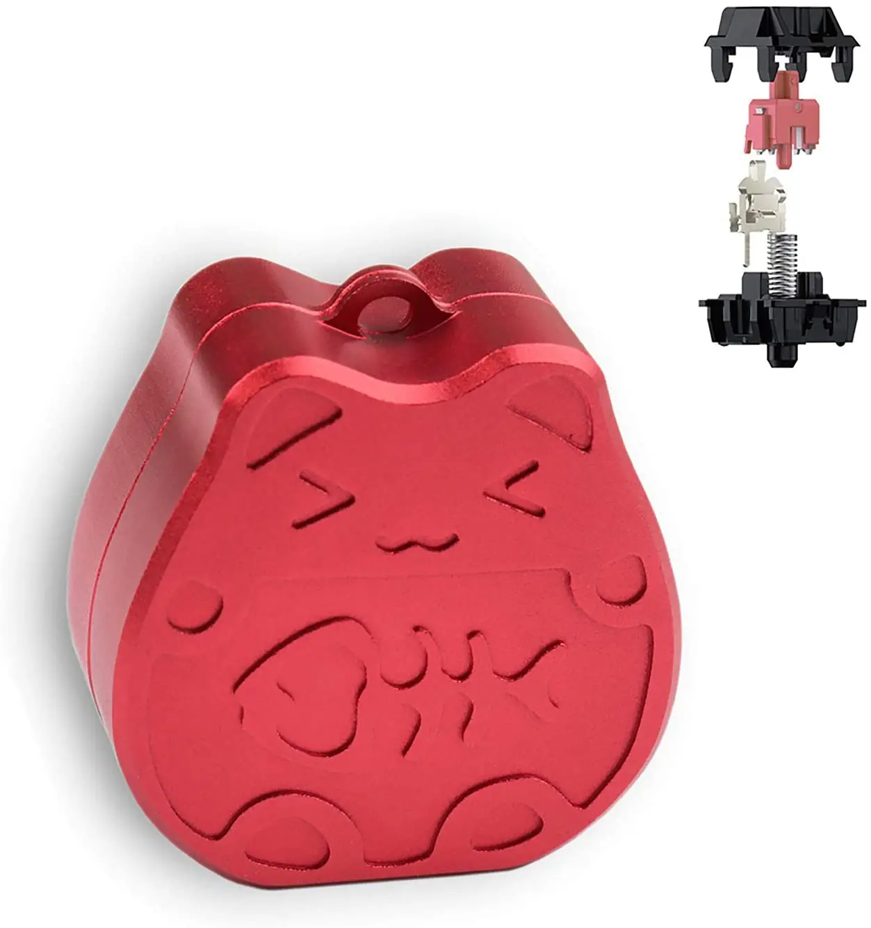 

Алюминиевый переключатель Lucky Cat для Kailh Gateron Cherry MX переключатели механическая клавиатура пользовательский инструмент открытия с металличе...