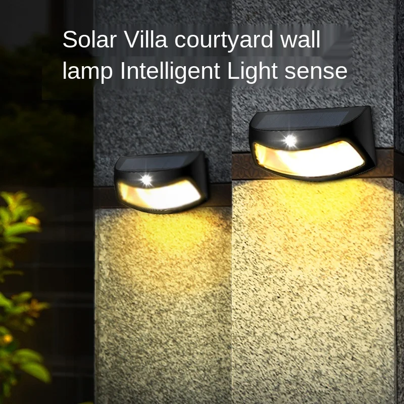 

Modern LED Light Control Solar Wall Light Outdoor Lamp Sconces Waterproof Porch Garden Lighting Powerful Yard Street Lamps