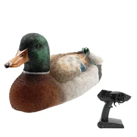 v201 rc boat rc duck boat 2 4ghz hunting motion remote control duck boat waterproof for swimming pool pond garden decor