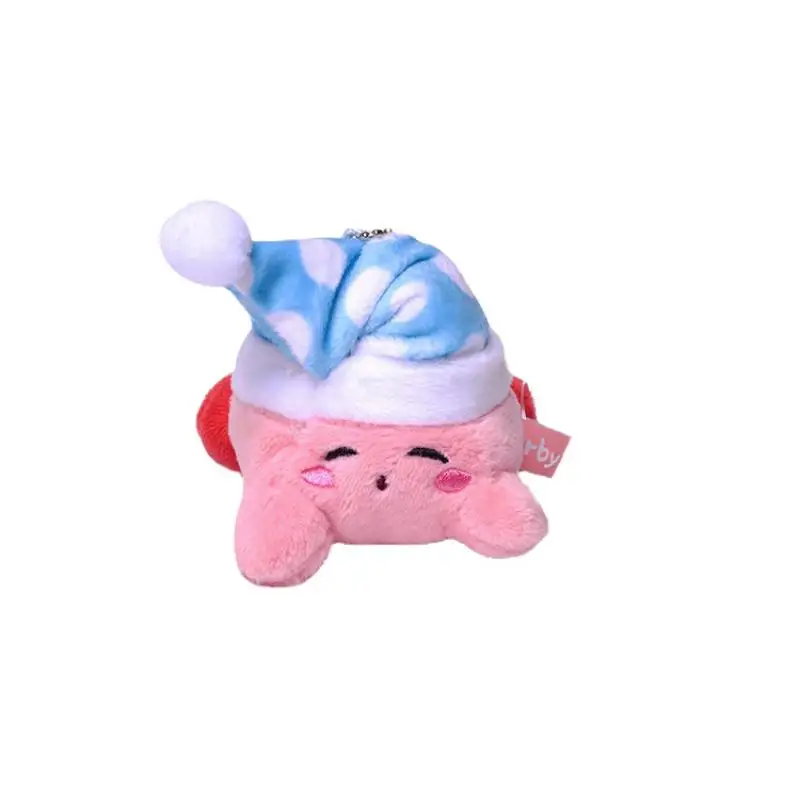 

6 см кавайная мультяшная серия Kirby в стиле аниме, искусственная игрушка, сумка, подвесные украшения, подарок для маленьких мальчиков и девоче...