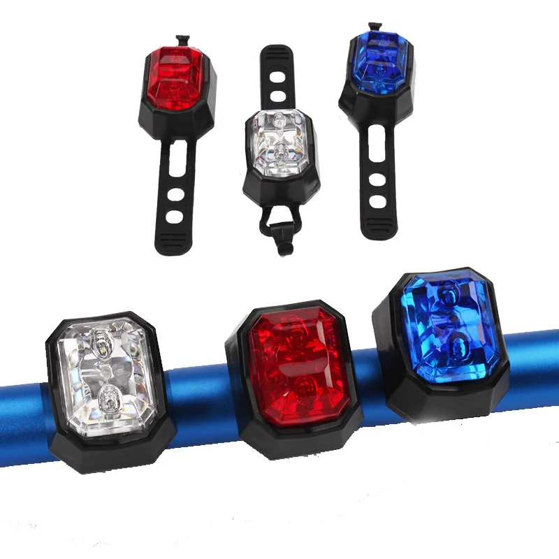 

New Arrive Warning LED Jewel Lamp Flashlight Night Cycling Safety Twinkling Light For Xiaomi M365 Scooter Parts