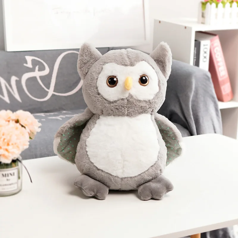 

Owl Pillow Owl Doll Cushion Creative Big-eyed Owl Doll Flying Bird Eagle Plush Toy Pillow Children's Birthday Gifts Holiday Gift