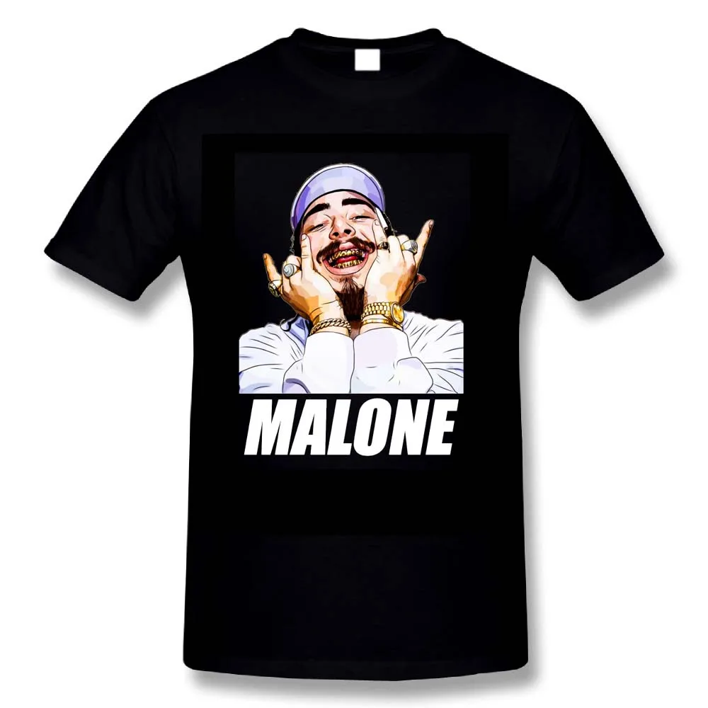 

Fashion Streetwear Men's Post Malone T Shirt Summer Hip Hop Stylish for Man T-shirt Big Size Summer New Men Cotton Top Tee