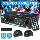 110 В220 В 400 Вт + 400 Вт мини 2,0 канальный цифровой усилитель bluetooth 5,0 приемник USB музыкальный плеер стерео домашнийАвтомобильныйморской аудио усилитель